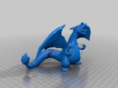 Charizard LOW-POLY 3D Printer Model