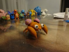 Paras Pokemon EDLI3D 3D Printer Model