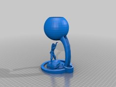 Goku Spirit Bomb Planter 3D Printer Model