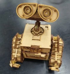 Laser Cut Wall-E 3D Puzzle