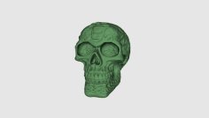 Celtic Skull 3D Printer Model