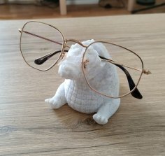 Chubby Croc Glasses Holder 3D Printer Model