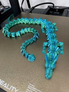 Exquisite Dragon 3D Printer Model