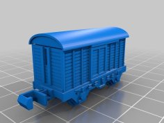 N Scale Freight Van. 3D Printer Model