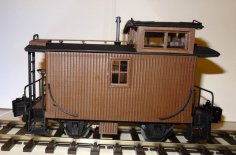 US Bobber Caboose Scale 1:32 3D Printer Model