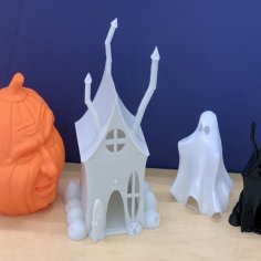 Haunted House 3D Printer Model