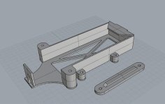 RC Plane Battery Frame 3D Printer Model