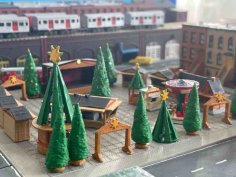 Christmas Market Accessoirs (z-scale) 3D Printer Model