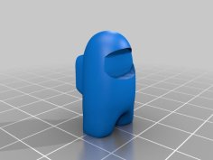 Among Us Vanilla Skin 3D Printer Model