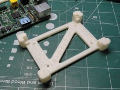 Raspberry Pi Plate 3D Printer Model