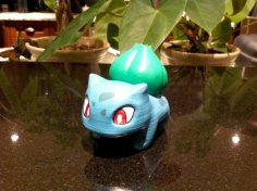 Bulbasaur Planter With Bulb 3D Printer Model