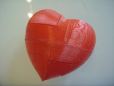 Hollow Impossible Heart 3D Printer Model