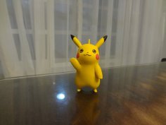 Pikachu Pokemon EDLI3D 3D Printer Model