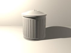 Trash Can Industrial 3D Printer Model