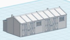 Lock Up Store Sheds 3D Printer Model