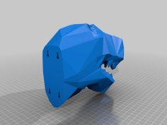 Low Poly T-Rex Bottle Opener 3D Printer Model