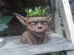 Yoda Micro Vase 3D Printer Model