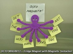 Octo Magnetz… The Ultimate Fridge Magnet! 3D Printer Model