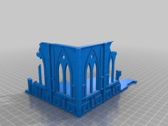 Modular Imperial Sector Building 3D Printer Model