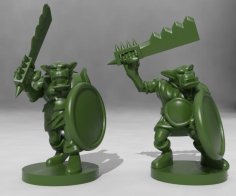 Orc Troopers 3D Printer Model