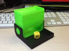 Compact Dice Tower 3D Printer Model