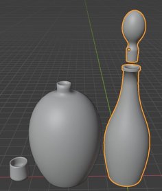 Bottle Collection II 1:3 3D Printer Model