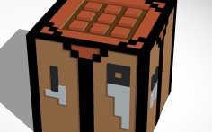 Minecraft Workbench / Crafting Table 3D Printer Model