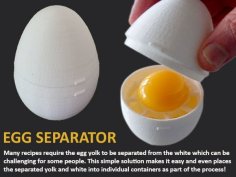 Egg Separator 3D Printer Model