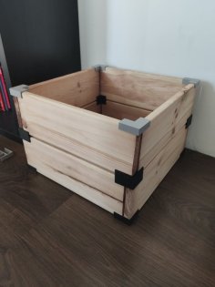 Connectors To Make DIY Wooden Boxes 3D Printer Model