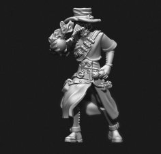 Plague Doctor 3D Printer Model