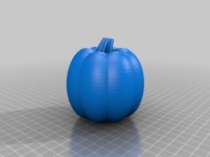 Pumpkin 3D Printer Model