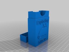 Customizable Card Box 3D Printer Model