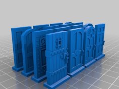 Mansions Of Madness Doors 3D Printer Model