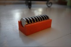 CR2032 Coin Battery Holder 3D Printer Model