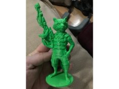 Rocket (raccoon) From Guardians 3D Printer Model