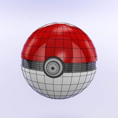 Pokemon GO Pokeball 3D Printer Model