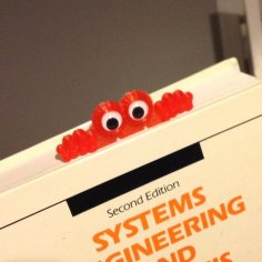 Googly Eyes Bookmark 3D Printer Model