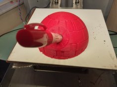 Star Wars Death Star Pen Holder Desk Organizer 3D Printer Model