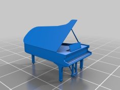 Piano 3D Printer Model