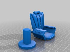 Star Trek Wrath Of Khan Chairs 3D Printer Model