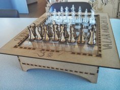 Laser Cut Game Of Thrones Chess Board