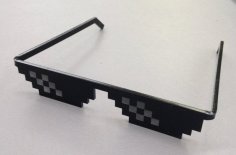 Laser Cut Deal With It Glasses