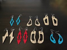 Laser Cut  Earring Set