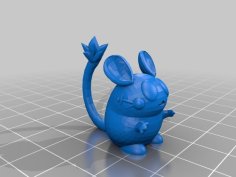 Dedenne 3D Printer Model