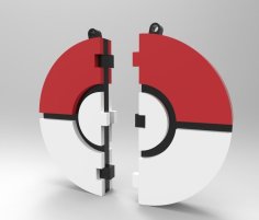 Medalla Pokeball 3D Printer Model