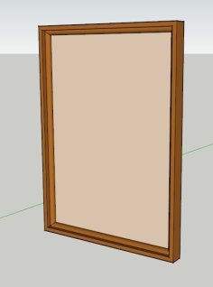 Dollhouse Picture Frame 3D Printer Model