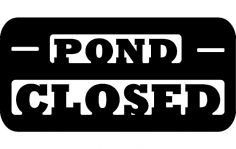 Pond Closed dxf File