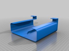 Under Cabinet Storage Shelf 3D Printer Model