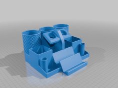 Nightstand EDC Organizer 3D Printer Model