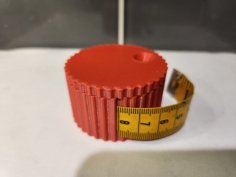 Soft Measuring Tape Holder 3D Printer Model